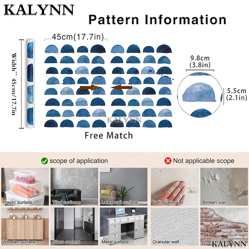 Geometric Style Aelf-Wdhesive Wallpaper Peel and Stick Wall Stickers Vinyl Decoratio Contact Paper for for Living Room Furniture