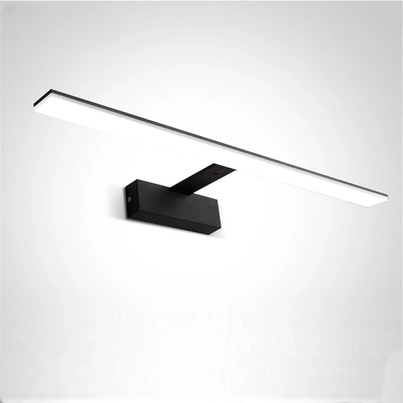 Nordic Modern LED Mirror Lamp Headlights Minimalist  Acrylic Mirror Light Barber Shop Hotel Bathroom Cabinet Sconce Decor Lamp