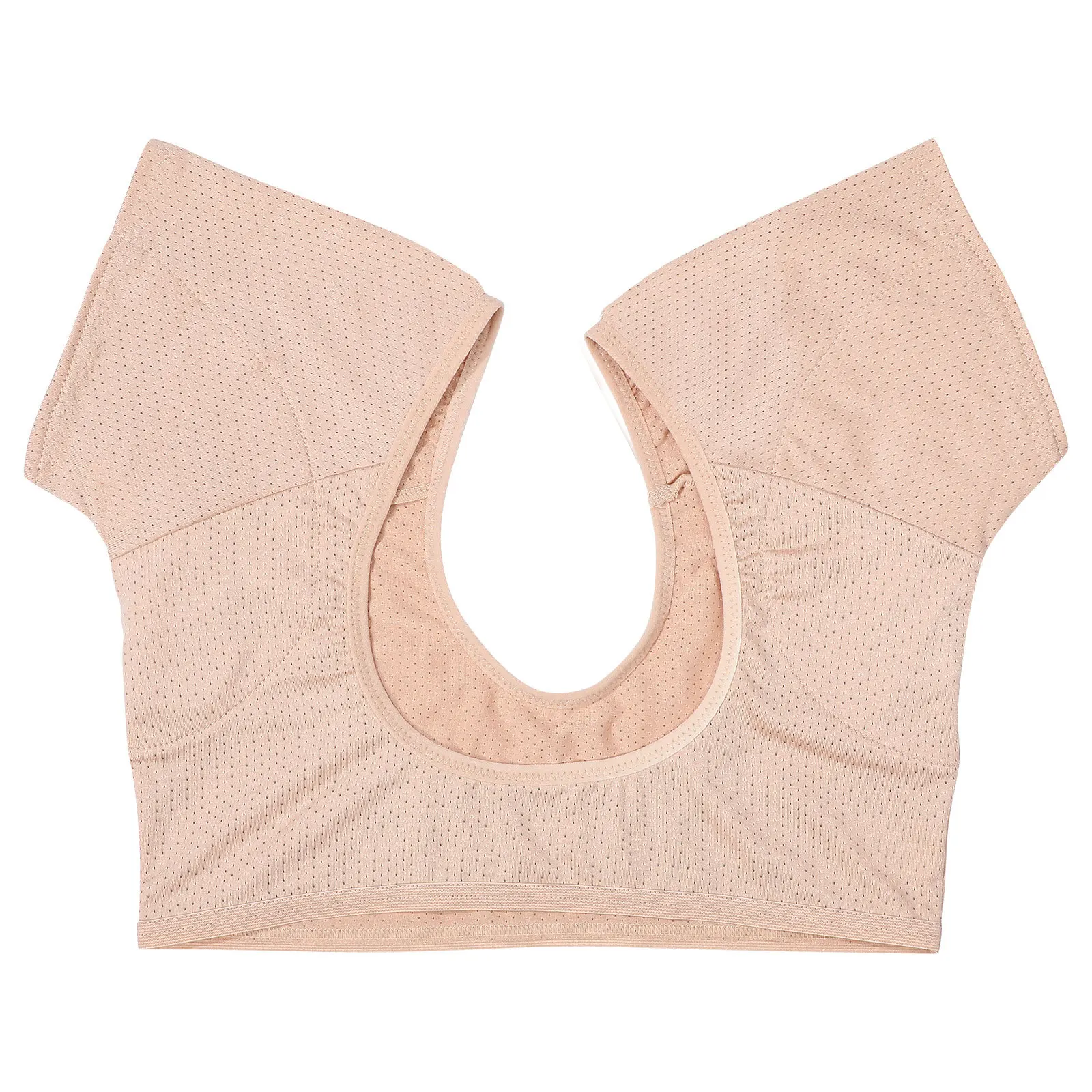 

1Pcs Underarm Sweat Vest Women Breathable Elastic Skin Color Size Absorb Sweat Guard Vest Pads Running Workout Sports