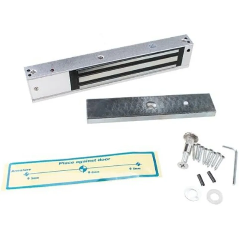 AGPTEK-RFID Door Access Control System Kit, 280kg, 620LB, Elétrica Fechadura Magnética, 110-240V, AC para 12V, DC, 3A, 36W, Sistema de Segurança