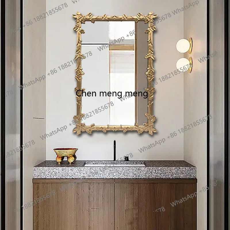 X Retro, bathroom mirror wall hanging wall, living room, porch decorative mirror