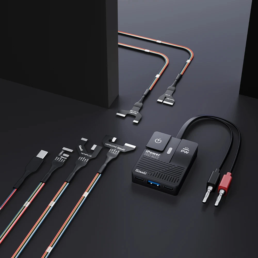 Qianli iPower Pro Max 8th Generation Battery Activation Board with FPC Silicone Cable USB Type C for iPhone 6G-16PM Repair Tool