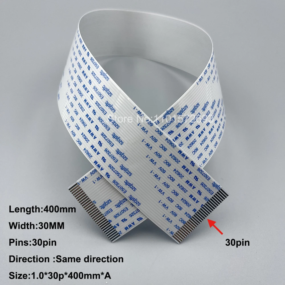 

10 шт. для Seiko 510 1020 spt510 spt1020 кабель печатающей головки FFC гибкие плоские кабели для передачи данных для струйного принтера spt 30p 30 контактов