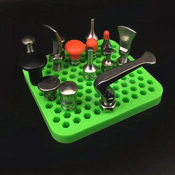 Cabeça de reparo do carro m8 rosqueado mandril substituição cabeça placa armazenamento organizador ferramenta reparação caneta bater substituição cabeça ferramenta armazenamento