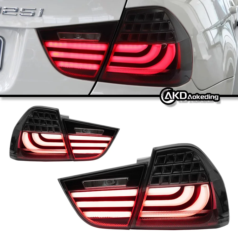 AKD Tail Lamp for BMW E90 LED Tail Light 2009-2012 318i 320i 325i Rear Fog Brake Turn Signal Automotive Accessories