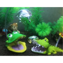 Frog Shape Aquarium Air Stone Air Bubble Stone Bubbling Air Pump Fish Tank Decoration Ornament