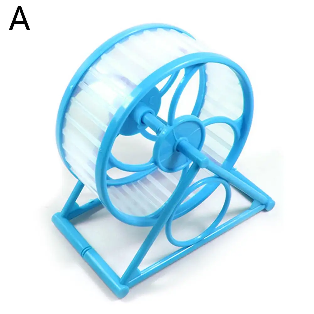 Roda de exercício transparente para animais de estimação pequenos de hamster, rodas giratórias multiuso para hamsters, gerbils e ouriços t8x6