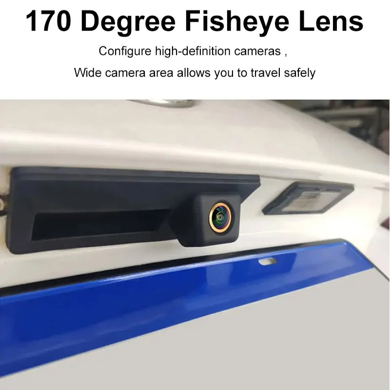 170 Degree AHD 1080P CVBS Car Rear View Camera Car Handle Parking Rearview For Audi/VW/Passat/Tiguan/Golf/Touran/Jetta/Sharan