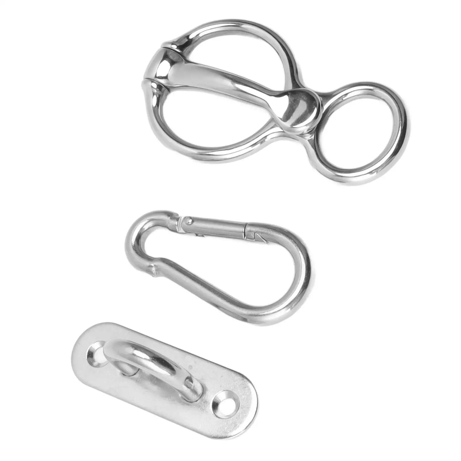 Stainless Steel Horse Tie Ring - Safe Training Equipment for pulling Back