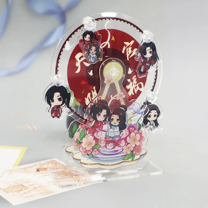 

Аниме Heaven Official's Blessing Hua Cheng Xie Lian косплей акриловый вращающийся знак колесо обозрения орнамент подарок на день рождения и Рождество