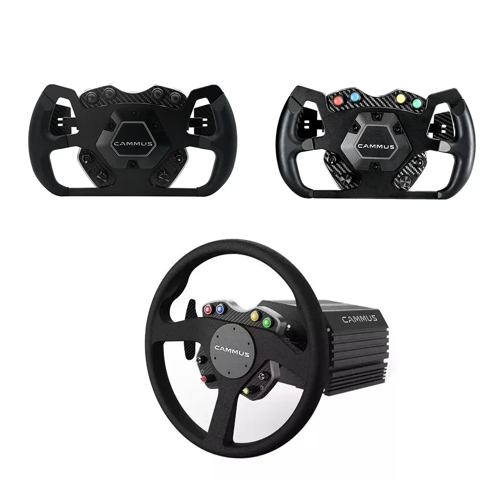 

2025CAMMUS Gaming Steering Wheel Car Driving Racing Simulator Set
