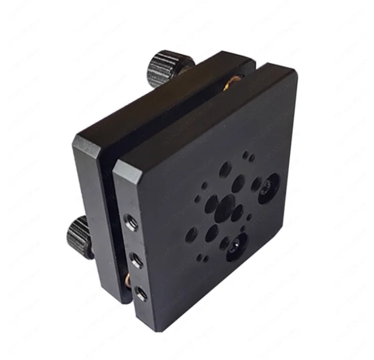 Precision two-axis tilt table optical manual tilt table laser deflection fine-tuning Angle displacement table optical holder