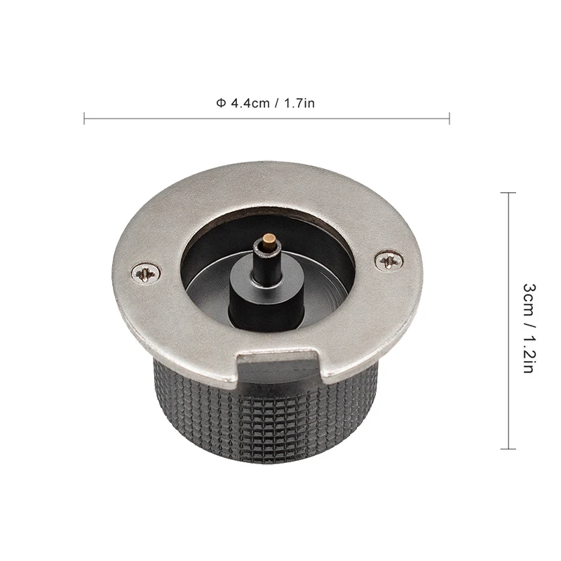 Outdoor Camping Magnet Split Type Furnace Converter Connector Adapter Gas burner Adapter for Camping Cooking Picnic Equipment
