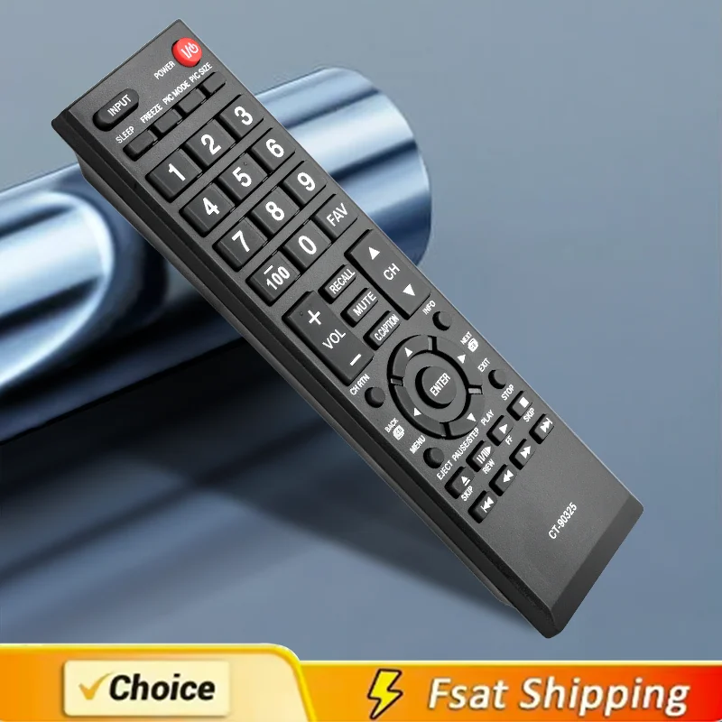 

CT-90325 Remote Control For Toshiba TV 32DT1 32DT1U 32DT2U1 40FT1 40FT1U 32FT2U 40FT2U 40FT2U1 55HT1 55HT1U 65HT2U 19C10 22C10