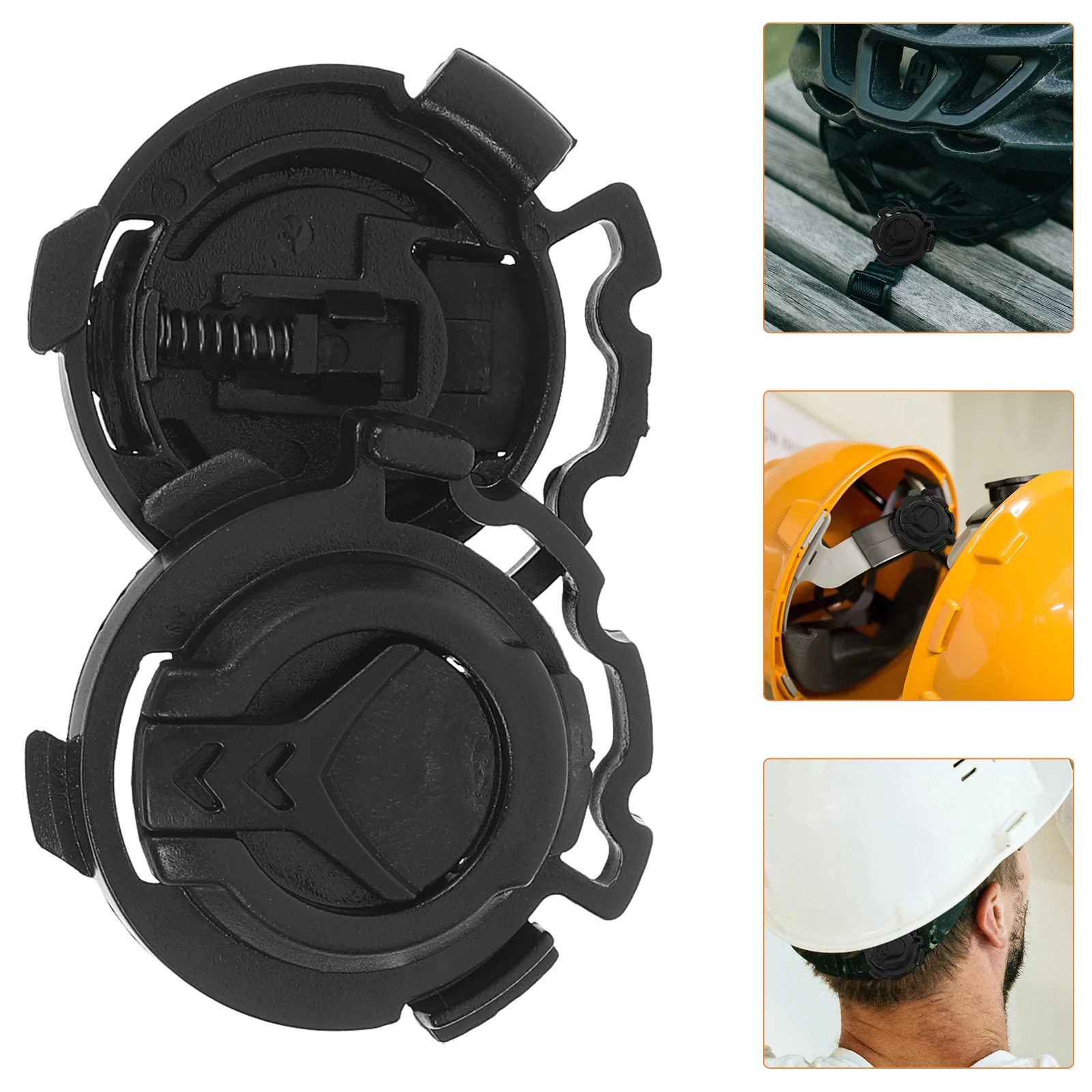 4 Pairs Hard Hat Accessories Visor Clip Fastener Cover Motorcycle Accessory Plastic