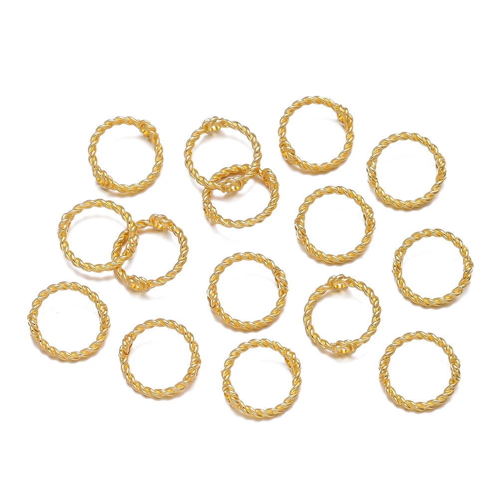 50 قطعة/الوحدة الدانتيل ربط الخرز الإطار حبة الدائري DIY بها بنفسك اليدوية سلسلة حبة الجوف فضفاض خزر عازل للمجوهرات اكسسوارات