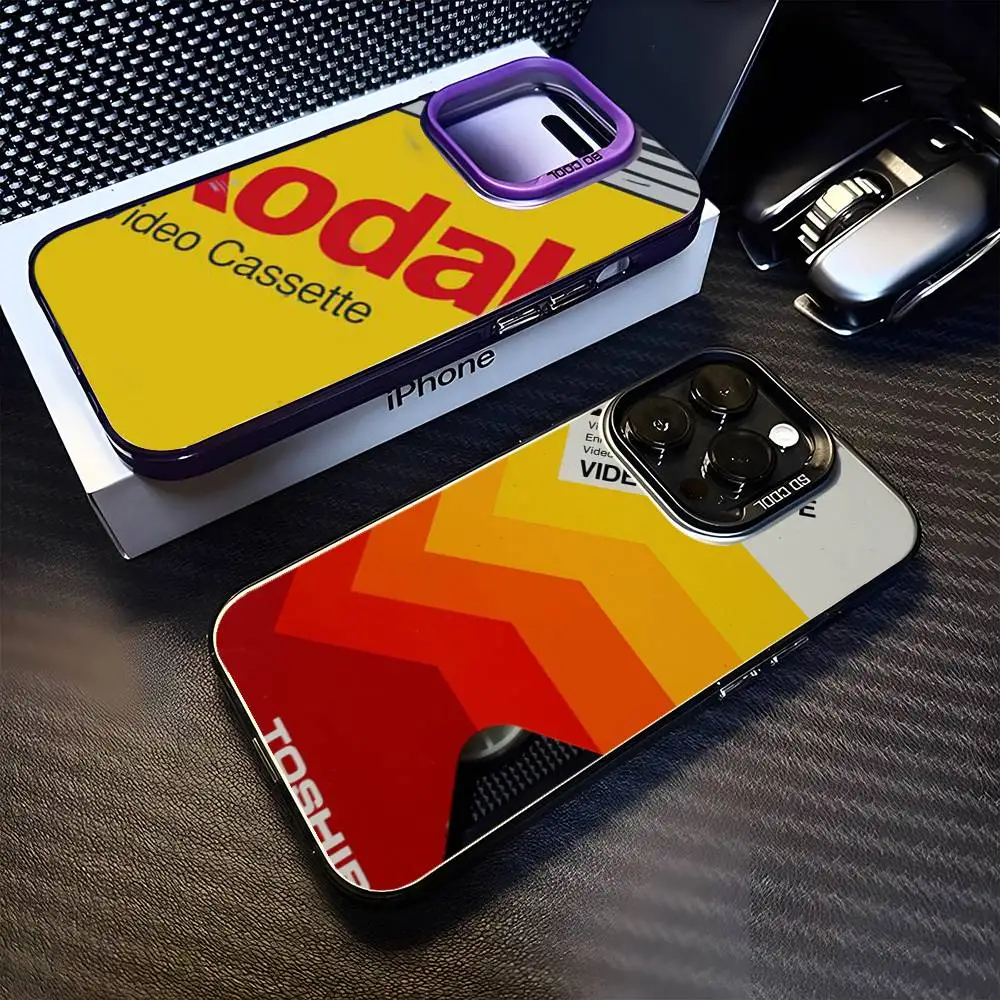 

Retro-VHS-Video-Tape-Vintage Phone Case For iPhone 16,15,14,13,12,11,Mini,Pro,MAX Black Matte Shockproof Cover