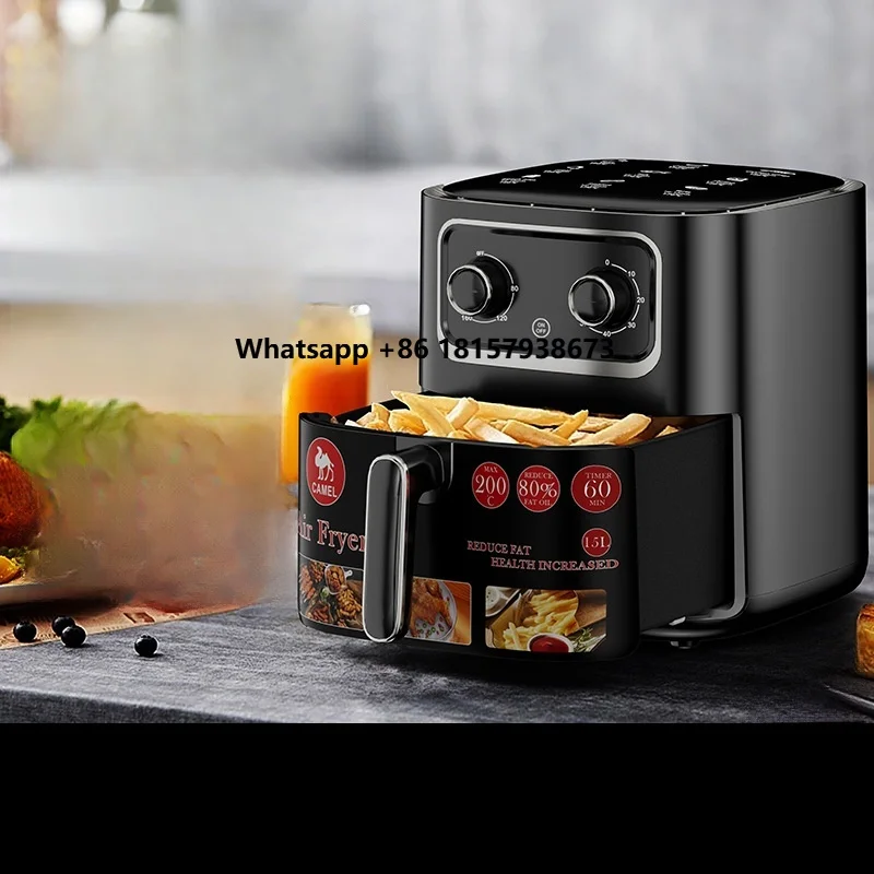 

Intelligent Fully Automatic Touch Electric air Fryer square Large Capacity Electric Fryer