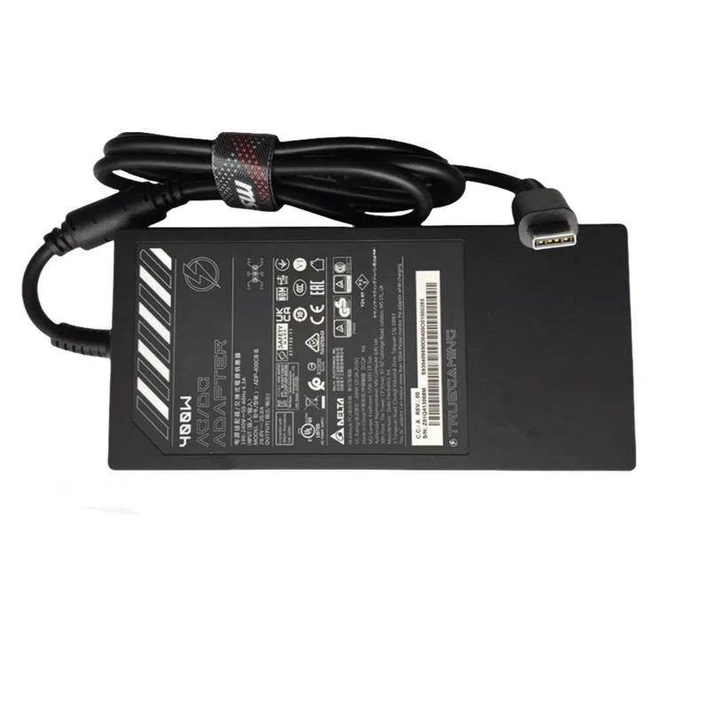 Original DELTA ADP-400CB B 20V 20A 400W Adapter Charger For MSI TITAN 18HX A14VIG CREATOR PRO X18 Laptop Power Supply Genuine