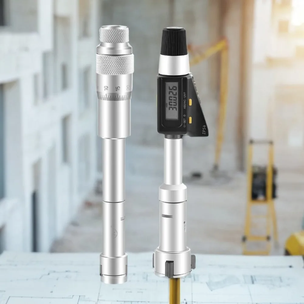 

Three-claw Inner Diameter Micrometer Three-point Internal Measurement Digital Display Micrometer Inner Hole Inner Circle