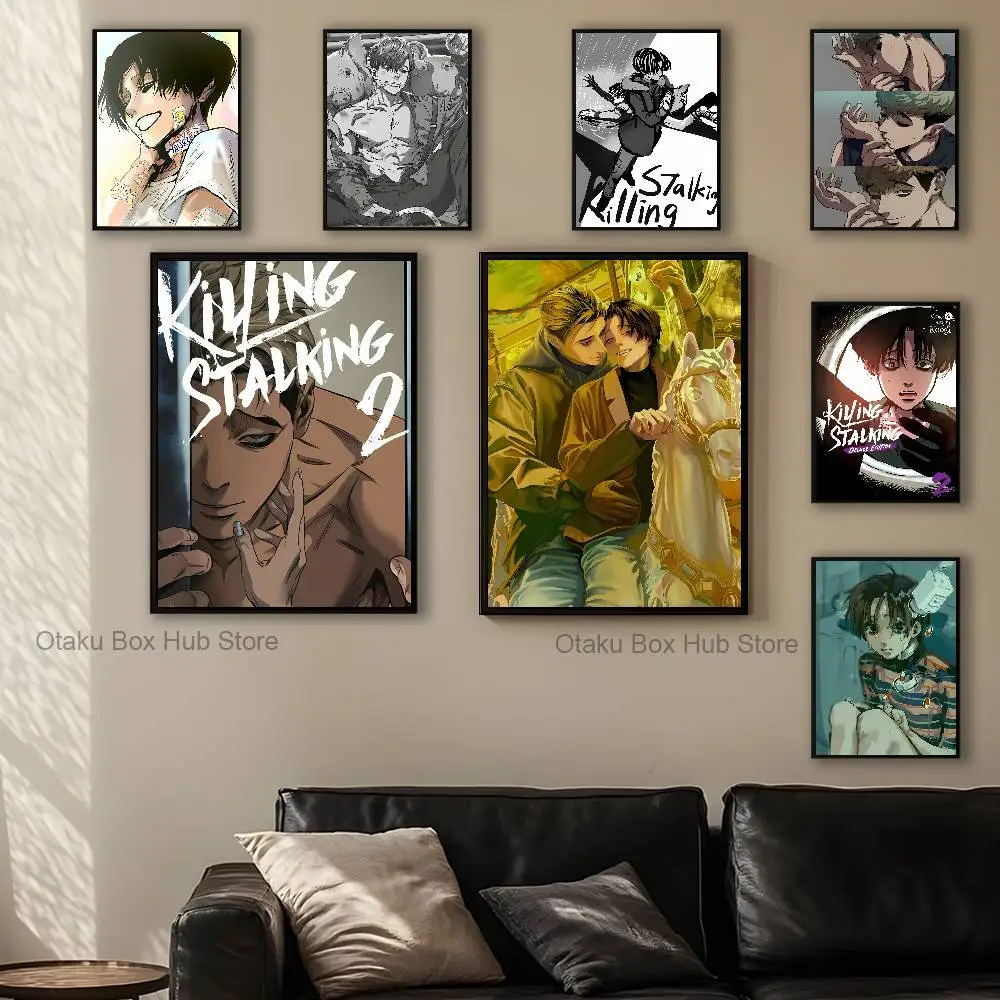 

K-Killing S-Stalking Korean Manga Poster Prints Wall Art Picture Painting Gift Living Room Restaurant Bar Large Dec Sticker