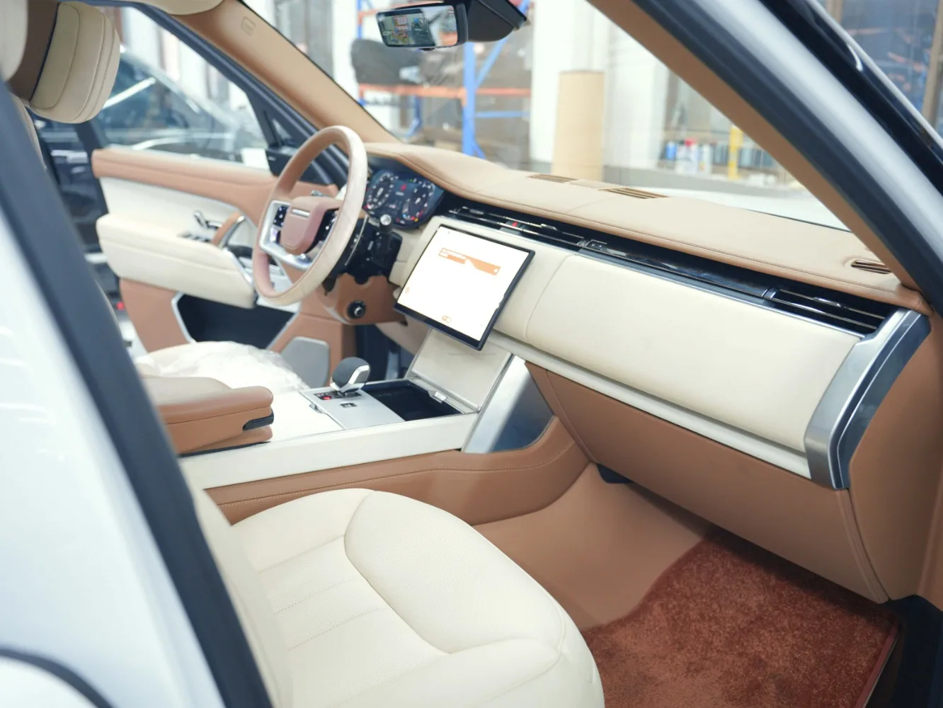 2026 Latest Full Interior Kit with Dashboard with Digital Screen Upgrade L405 to L460 for Range Rover vogue