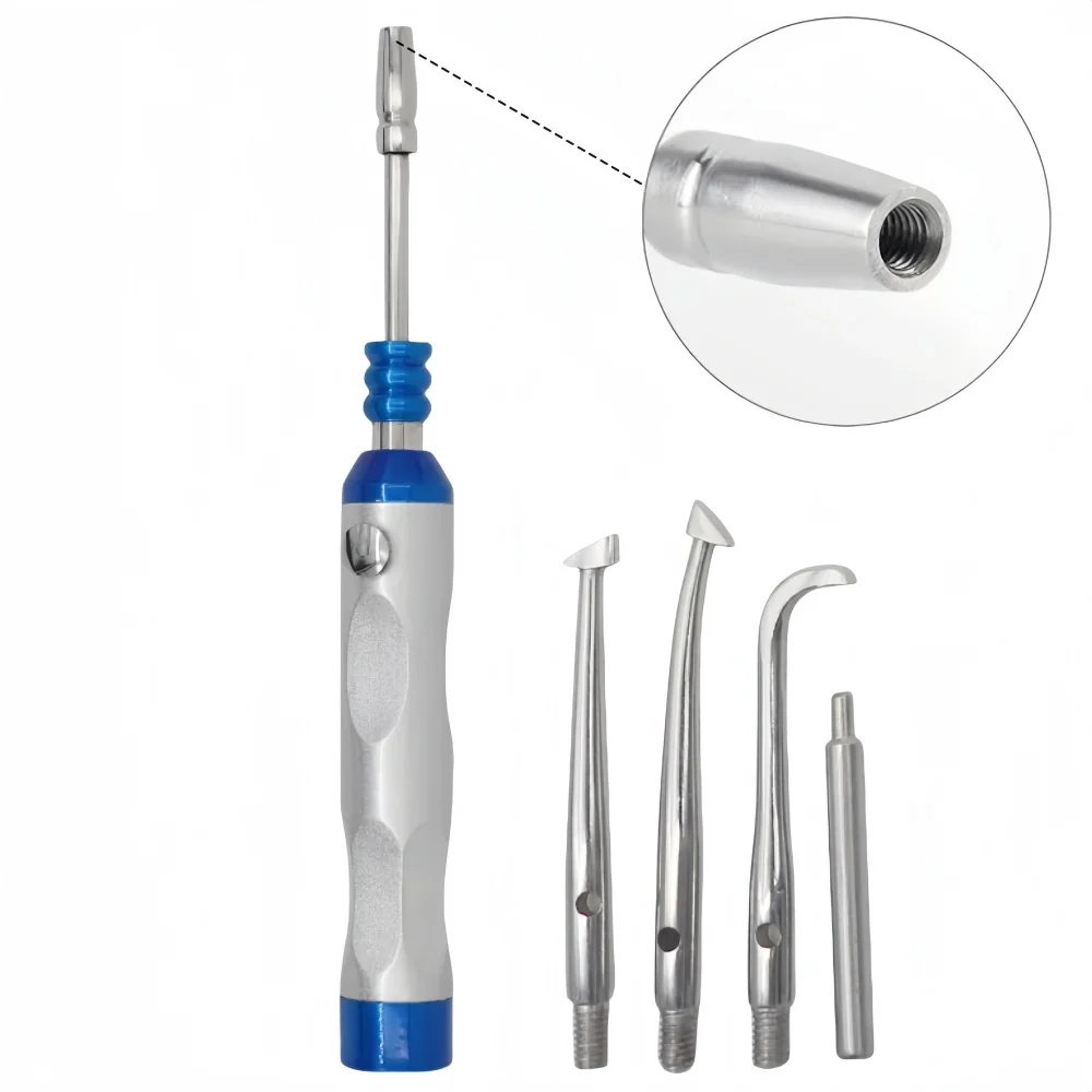 Dental Automatic Crown Remover Kit - Adjustable 4-Shift Tool for Teeth Restoration and Professional Dental Equipment