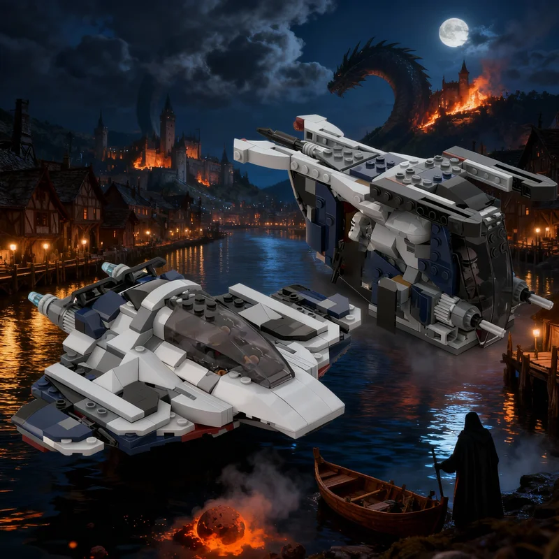 

Набор для сборки MOC Star Battle 2 1 (286 деталей): альтернативные варианты конфигураций, имперская модель, строительные блоки, игрушки, идеи для архитектурных проектов, рождественские подарки