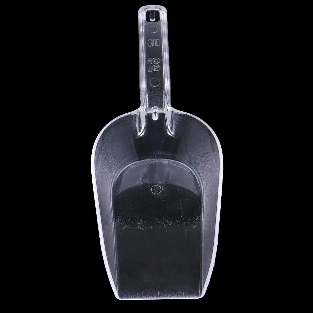 Acrylic Plastic Food Heavy Duty Ice Shovels Organizer for Kitchen Ingredients Coffee Beans Pet Food