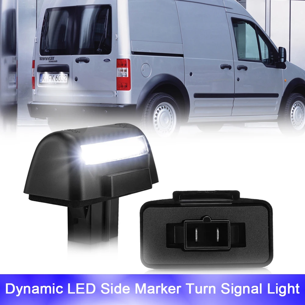 

For Ford Transit MK5 MK6 MK7 1985-2014 Transit Connect 2002-2013 LED Tail License Number Plate Light Reverse Parking Lamps