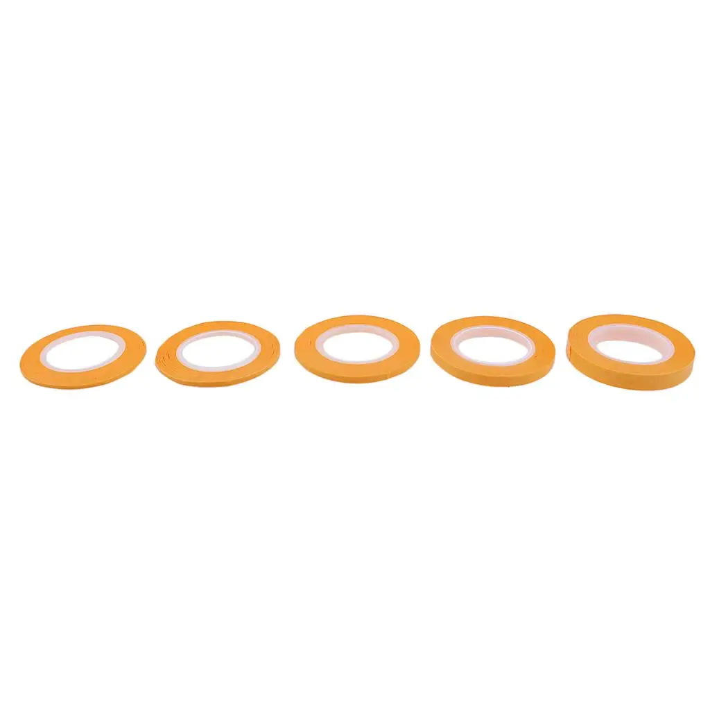 Painting Model Mask Tape Paper High Temperature Resistant Precision Line Tool for Unpainted Resin Miniatures Kit