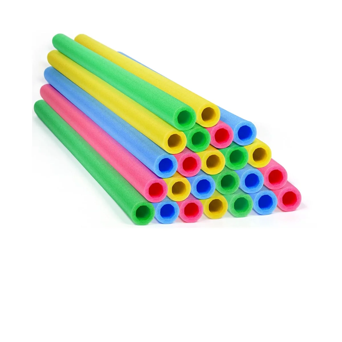 SMIEA 24PCS Replacement Trampoline Poles Cover Padding Foam 88cm Length Trampoline Pole Foam Sleeve Trampoline Accessories