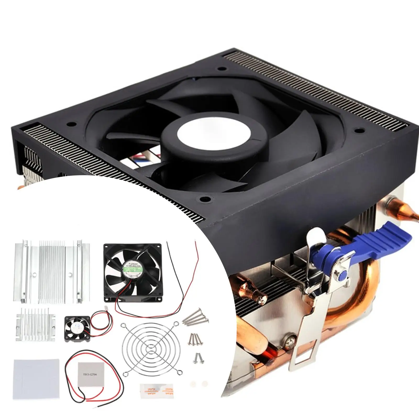 12V Cooling System Space Saving Multifunctional Replacement 50W Easy to Install High Performance Heat Sink Conduction Module