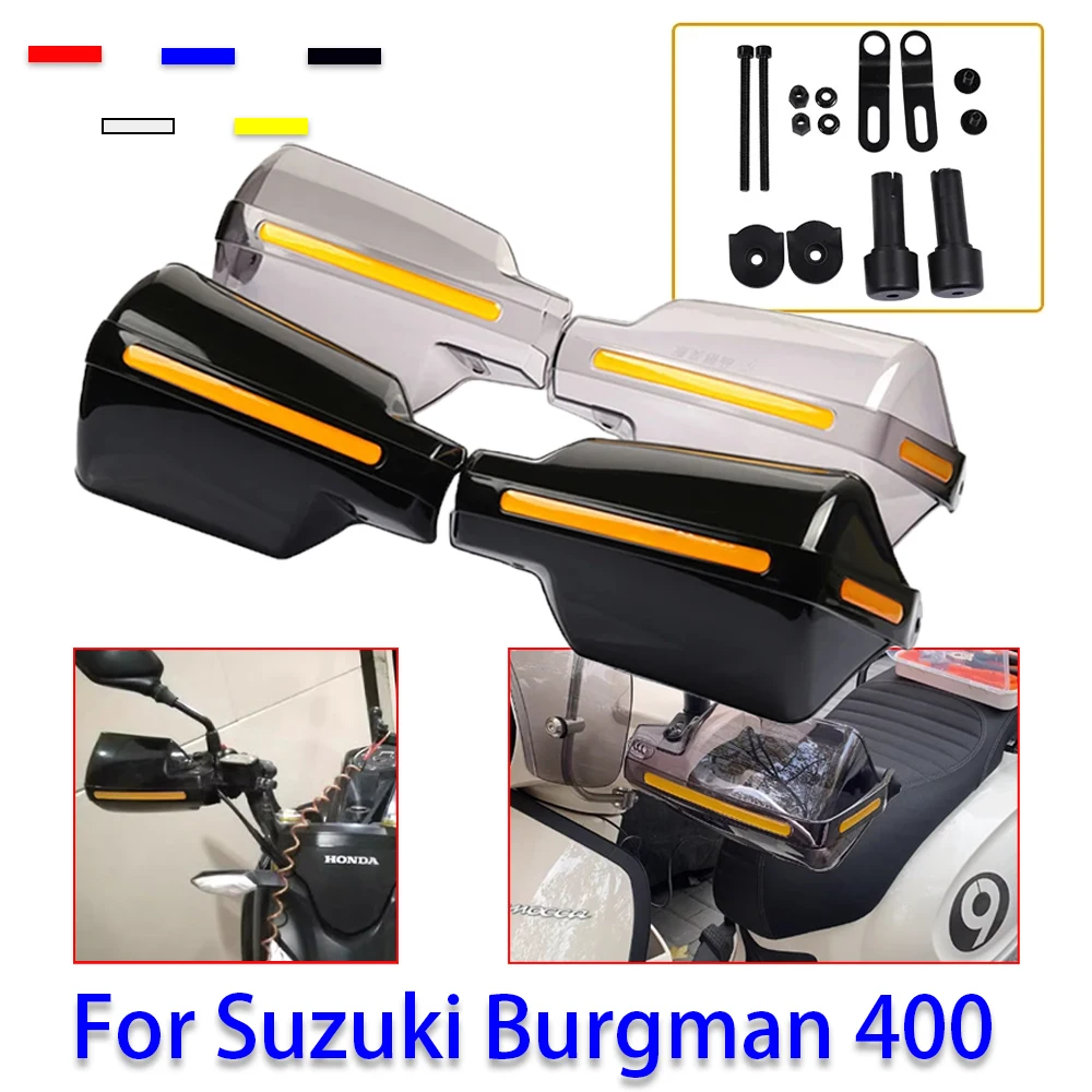 

Handguard Handlebar Windproof Hand Shield Guard Protector For SUZUKI Burgman 400 AN400 AN 400 SKYWAVE 400 Motorcycle Accessories