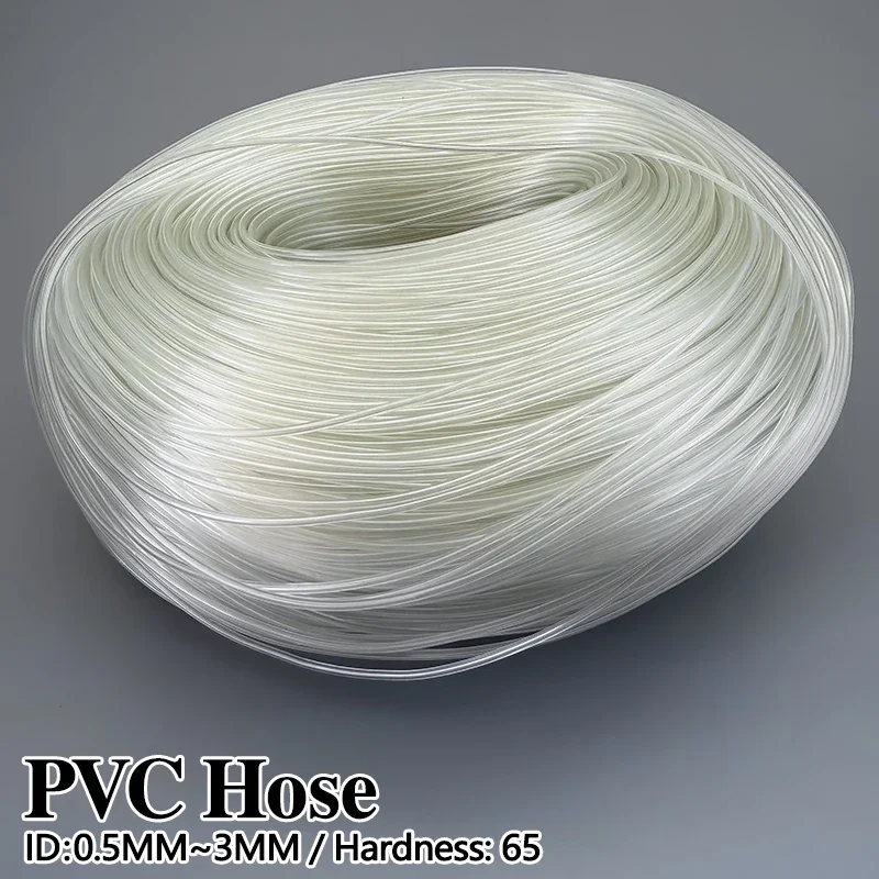 

Гибкая капиллярная трубка из прозрачного ПВХ (0,5-3,5 мм) с защитой от перегибов и деформации, прочный пластиковый шланг для лабораторий, аквариумов и подачи воздуха
