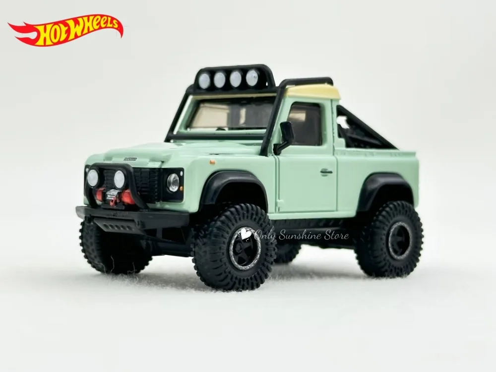 Hot Wheels Elite RLC juguete coleccionable escala 1:64 Land Rover Defender Mustang coche en miniatura de aleación Ford HGW13 RLC Land Rover HGW12