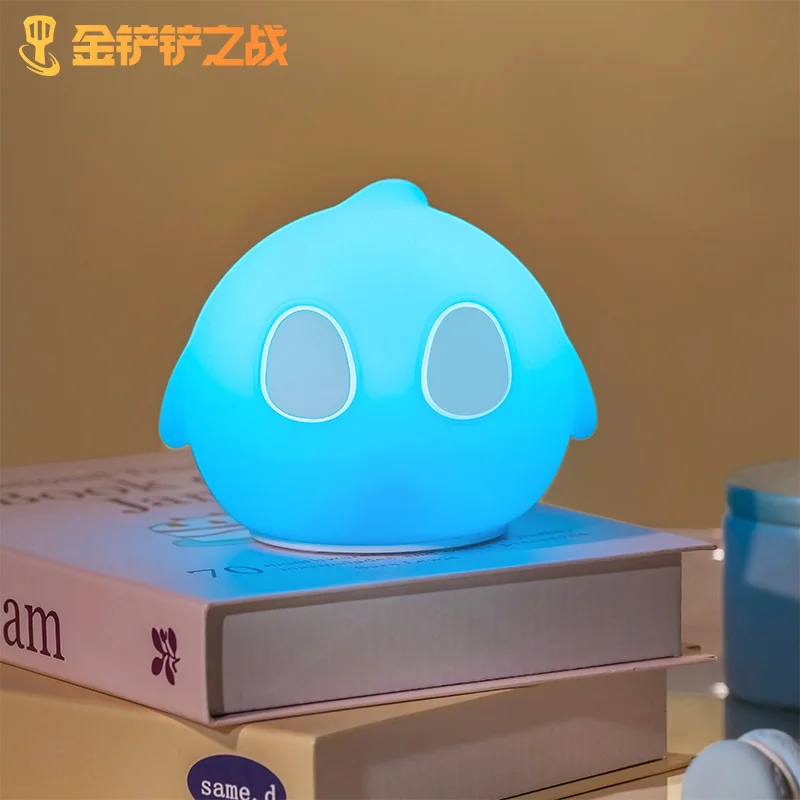 

League of Legends TFT Little Legend River Sprite 3-уровневый ночник с регулируемой яркостью, официальный игровой товар, игрушечная фигурка