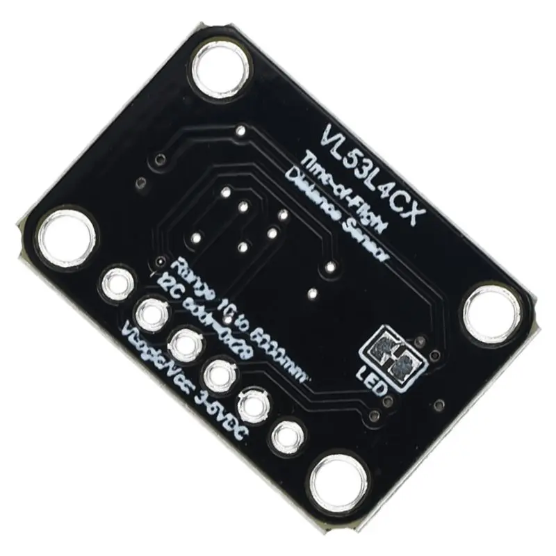 T24C Time Of Flight Sensor Module VL53L4CX Sensor Module Flight Time Rangefinder Board Highhprecision Flight Sensor Module