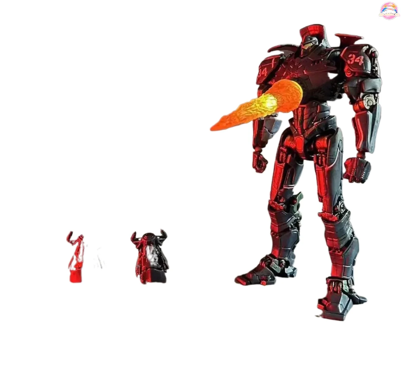 

Распродажа! Фигурка NECA Pacific Crimson Typhoon Gipsy Danger Cherno Alpha Mol Toys Rim Collection, 20 см, светящаяся, коллекционная кукла, подарок【В наличии】