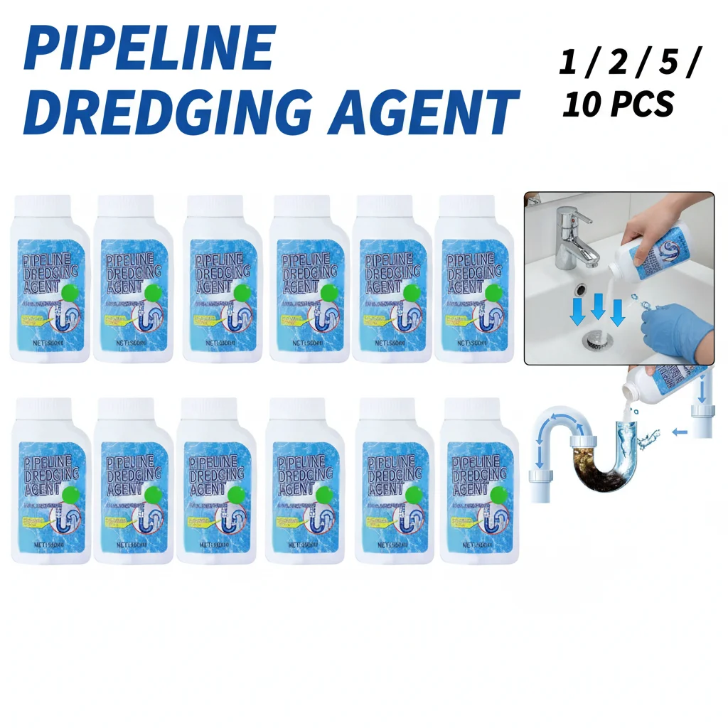 

Мощное средство для прочистки труб и стоков: быстродействующий пенообразующий порошок для кухонных труб и канализации