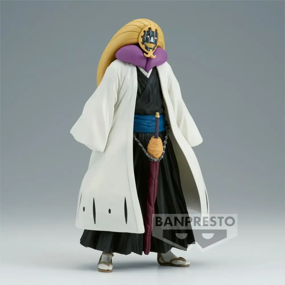 Original BANDAI Banpresto BLEACH SOLID AND SOULS Kurotsuchi Mayuri PVC Anime Figuren Action Figur Modell Spielzeug Weihnachten Geschenke