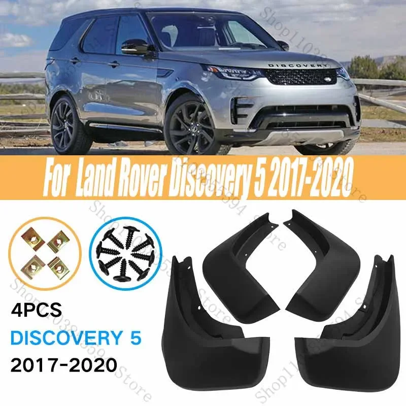 

For Land Rover Discovery 5 2017-2020 Front Rear Mud Flaps Mudguard Lr3 Accessories Mud Flap Guard Splash Mudflaps Fender