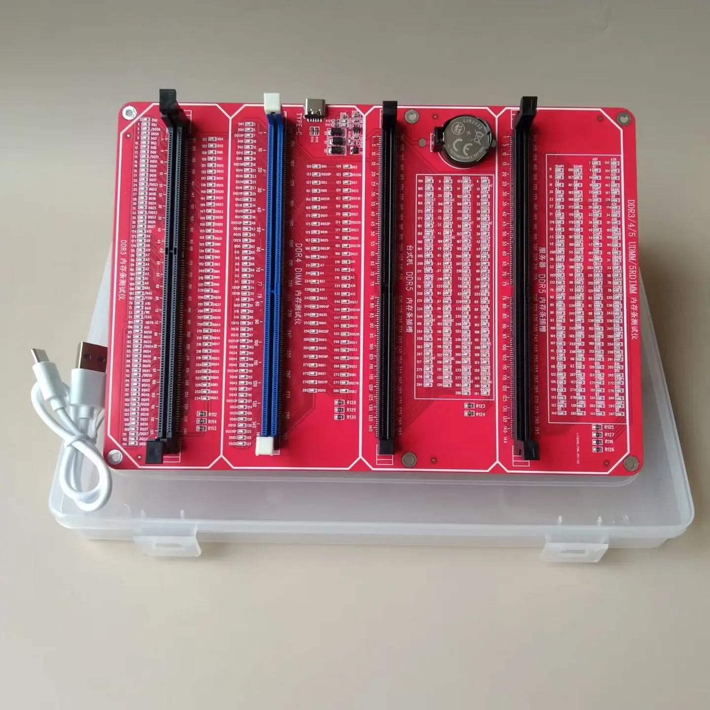 

Тестер памяти DDR3/4/5 для настольных компьютеров – инструмент для диагностики оперативной памяти с LED-индикатором, детектор неисправностей материнской платы для ремонта ПК