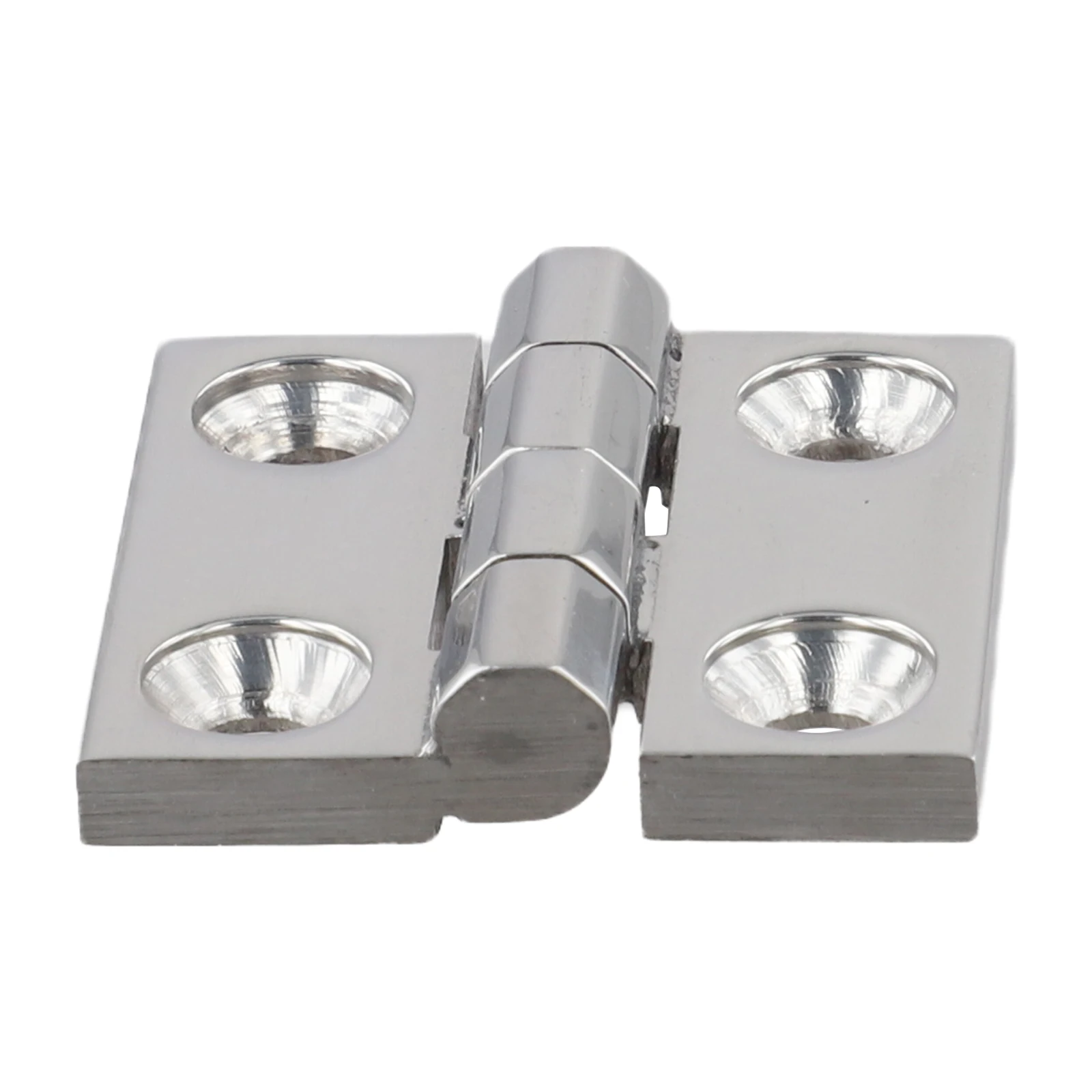 40*40mm Electrical Cabinet Hinge 304 Stainless Steel Material Brushed Finish Design Heavy Use Durability Modern Aesthetic Appeal
