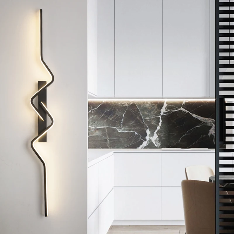 

Nordic Modern Wall Light Long Lights Living Room Decorative lights For Wall Corridor Ceiling Light Home Decor Lighting Fixtures