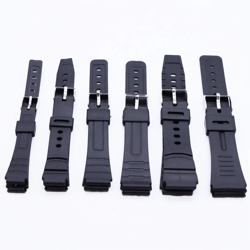 Rubber Soft Watch Strap 12mm 14mm 16mm 18mm 20mm 22mm for Men Women Silicone Watch Band Bracelet Sport Men WristBand Accessories