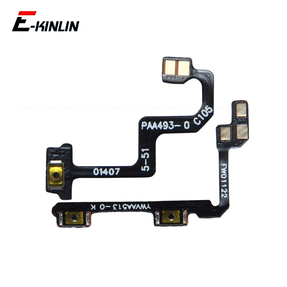Mute Switch Power Key For OnePlus 12 11 11R 10R 10T 10 Pro ON OFF Volume Button Control Flex Cable Parts