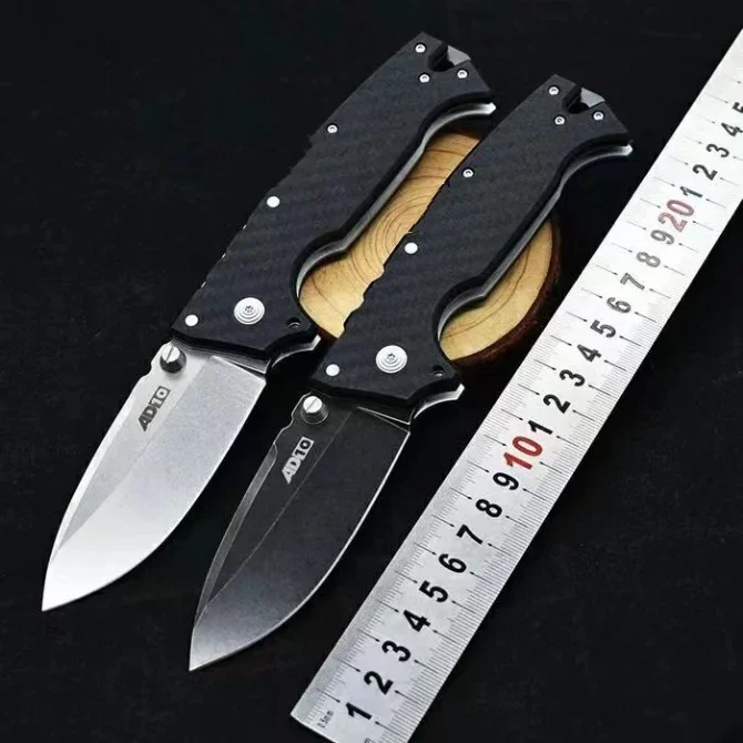 Folding knife AD10 AD-10  fiberglass Pocket Folding Knife  Tactical Rescue Self Defense Hunting EDC