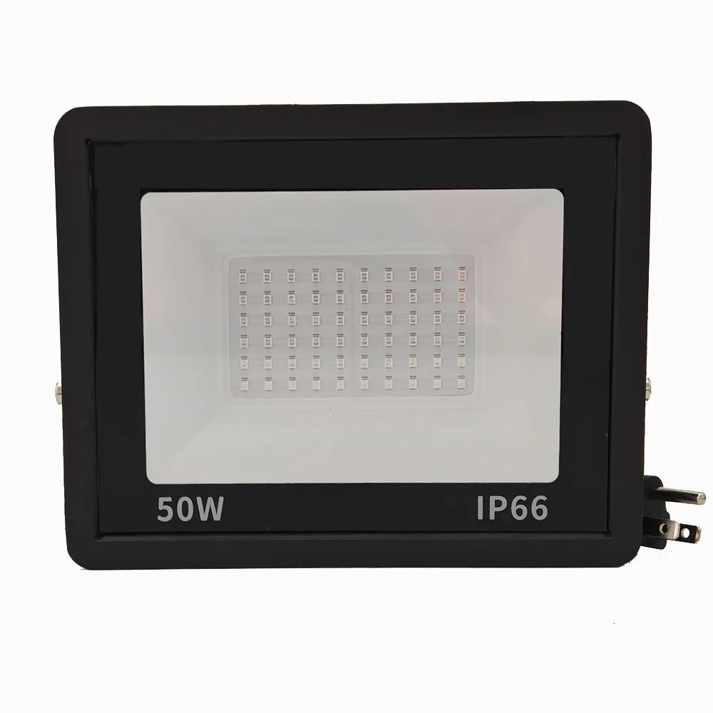 395nm UV-schijnwerper 30W 50W 100W Outdoor Schijnwerper Ultraviolet Fluorescerende Podiumlamp IP66 Waterdicht 85V-240V Voor Disco Party