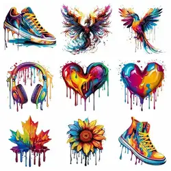 Heat Transfer Stickers For Clothing Shoes Heat Transfer Stickers Or Clothing Men's and Women's Hoodies DIYT Shirt Jacket Patches